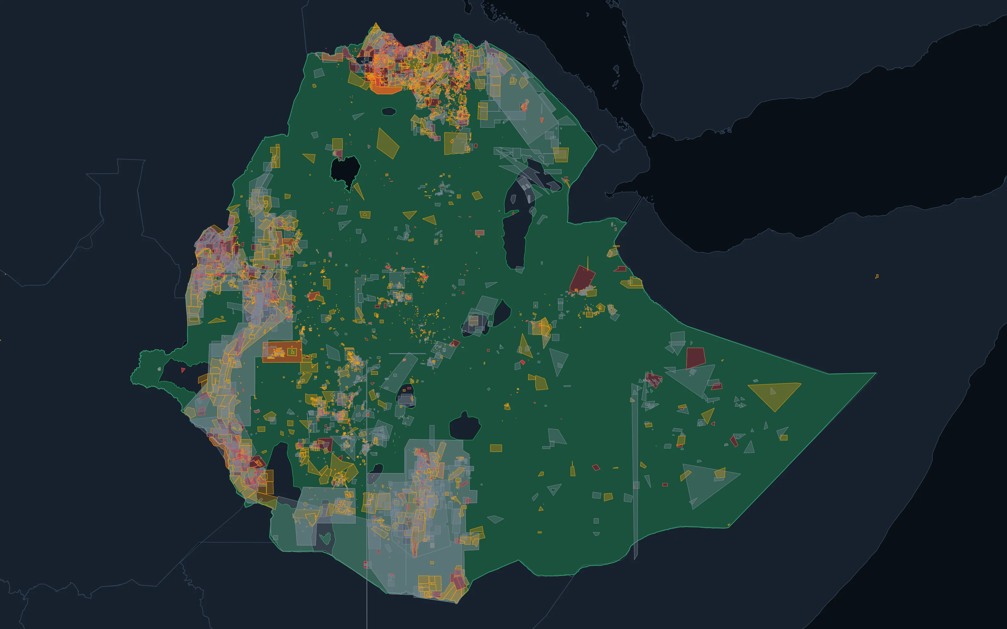 Ethiopia country atlas