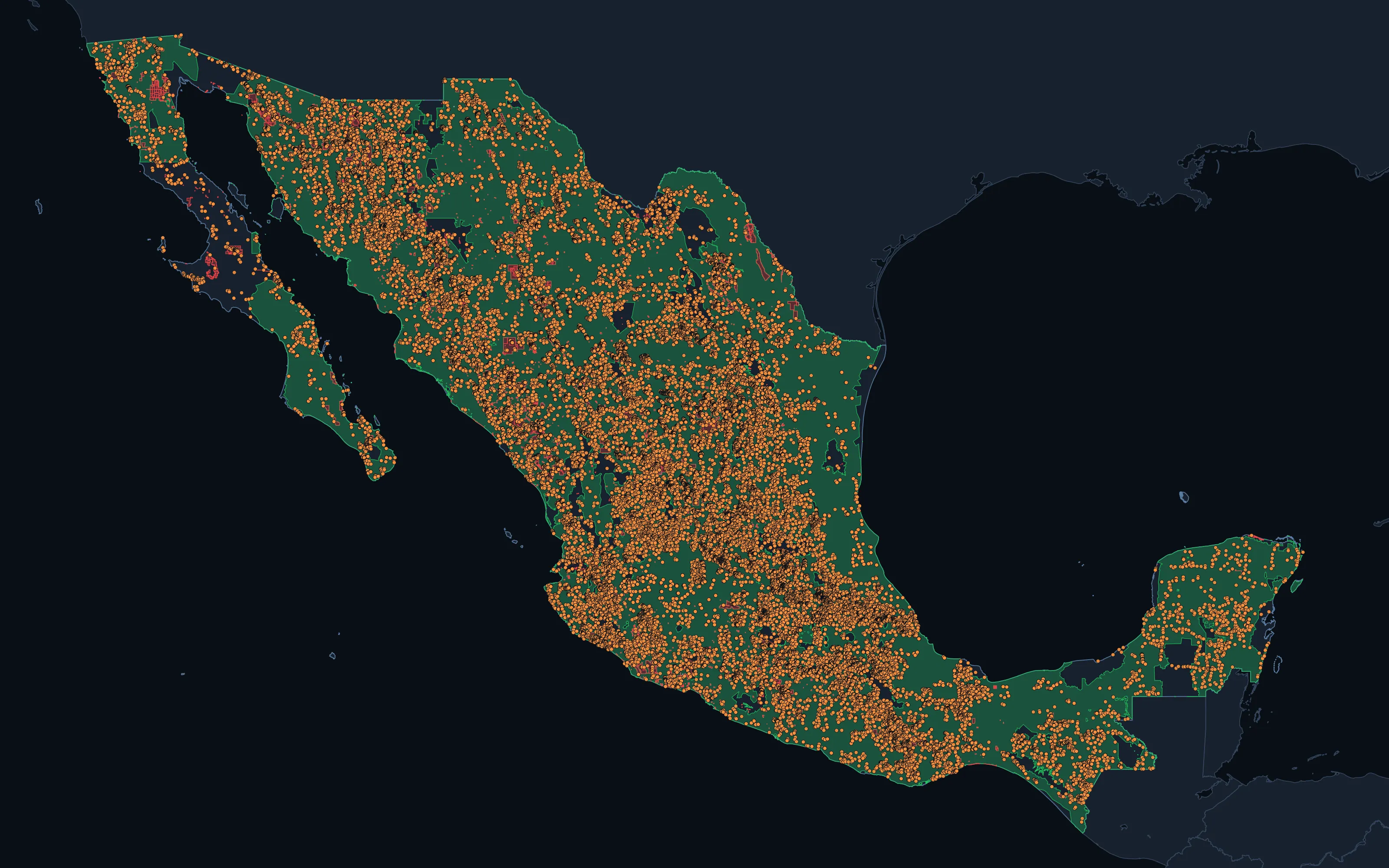 Mexico country atlas